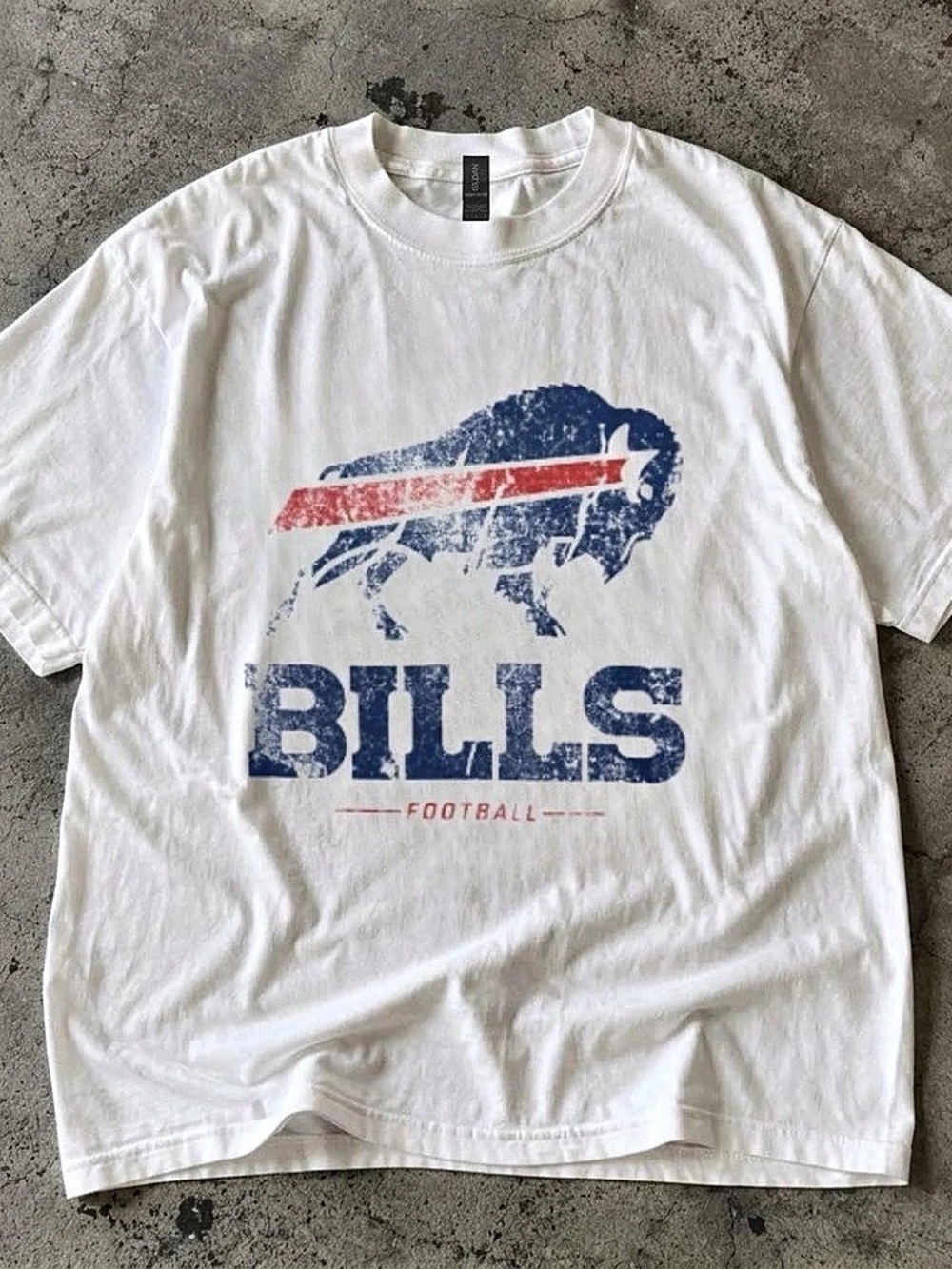 Gildan reprinted shirt, Buffalo Bills Football Graphic Tee